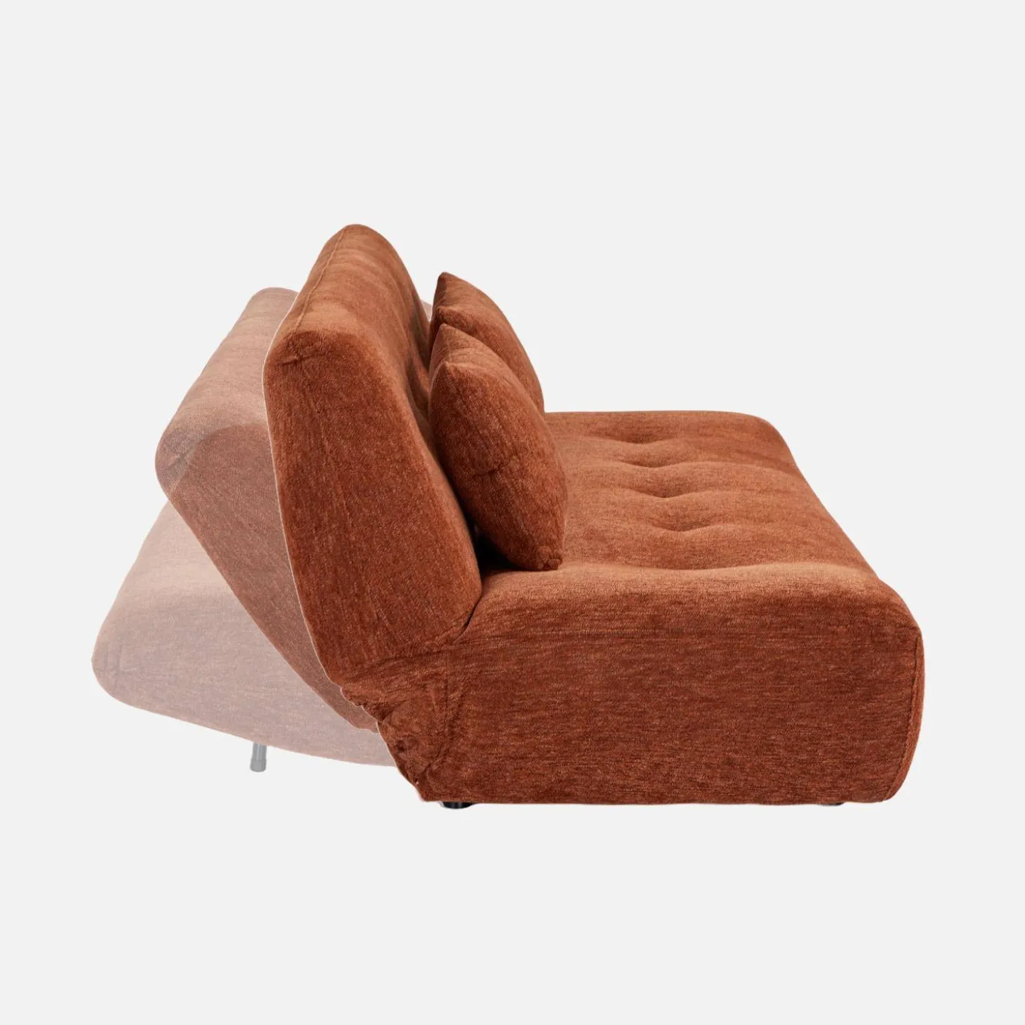 3-Sitzer Schlafsofa mit Chenille-Bezug
