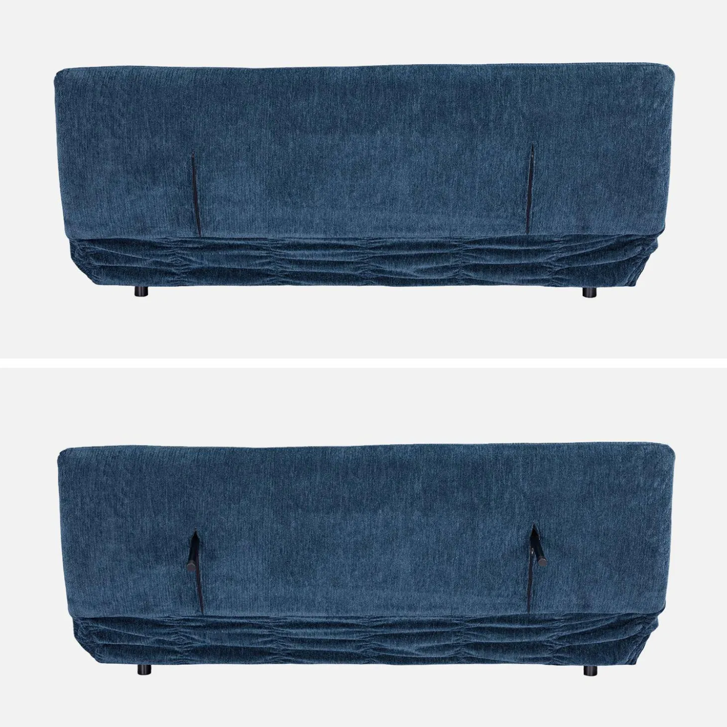 3-Sitzer Schlafsofa mit Chenille-Bezug
