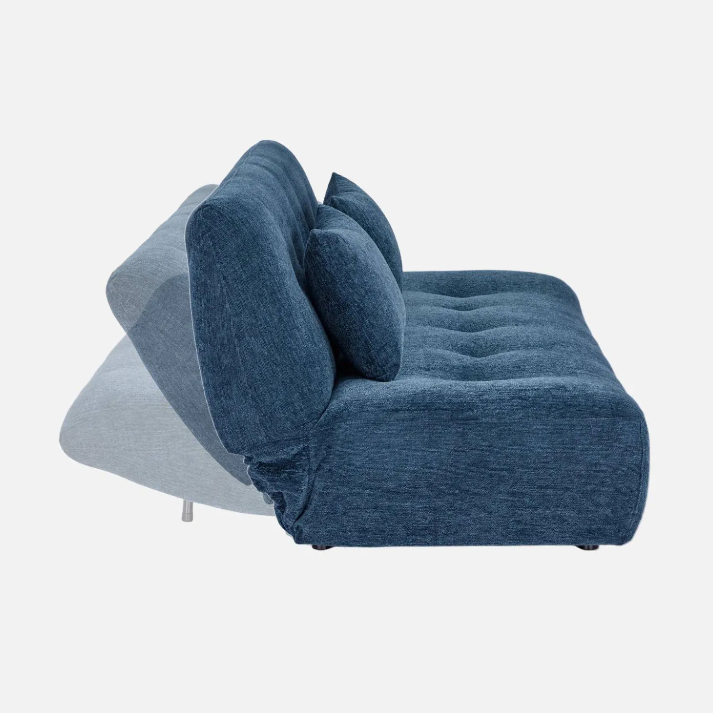 3-Sitzer Schlafsofa mit Chenille-Bezug