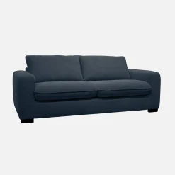 3-Sitzer Schlafsofa mit Chenille-Bezug und 10 cm Matratze - Hergestellt in Frankreich
