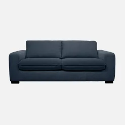 3-Sitzer Schlafsofa mit Chenille-Bezug und 10 cm Matratze - Hergestellt in Frankreich