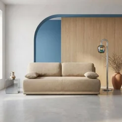 3-Sitzer Schlafsofa mit Chenille-Bezug und Stauraum