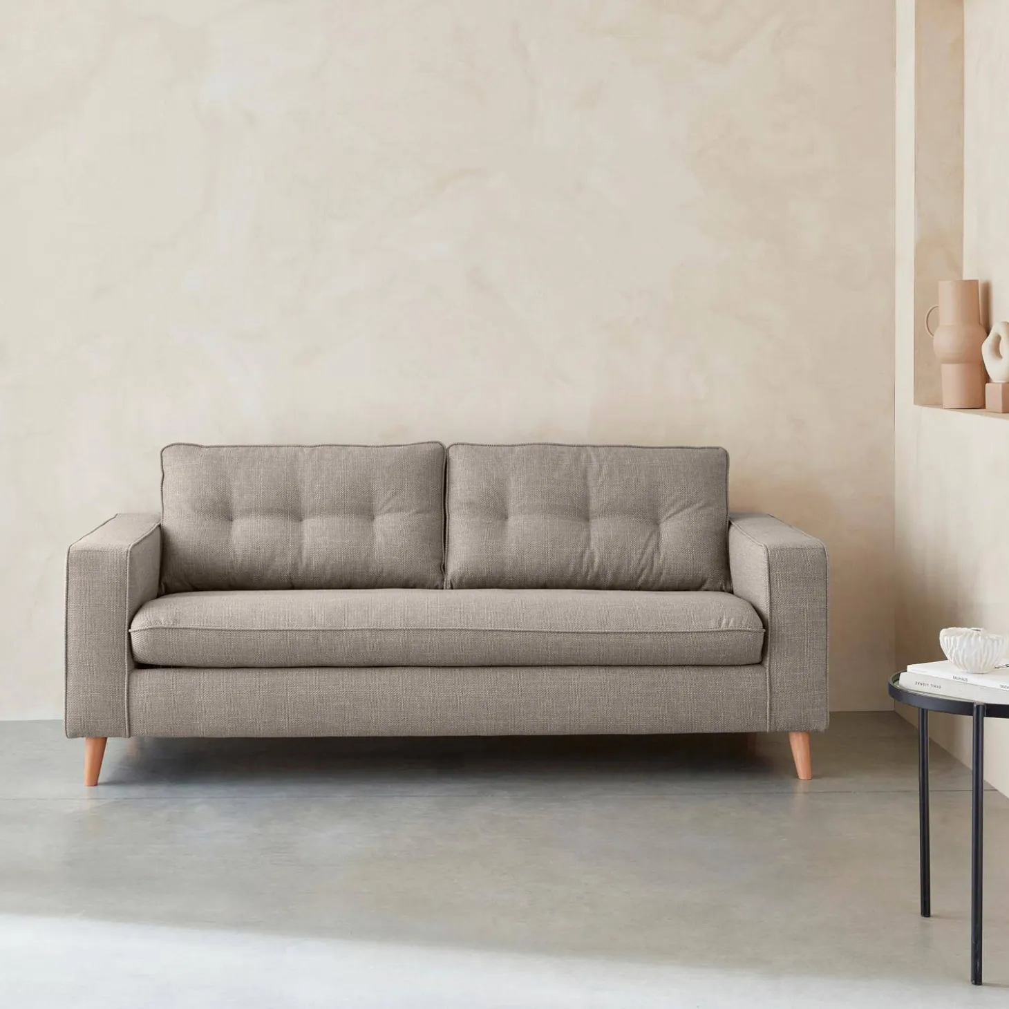 3-Sitzer Schlafsofa mit 12cm dicker Matratze