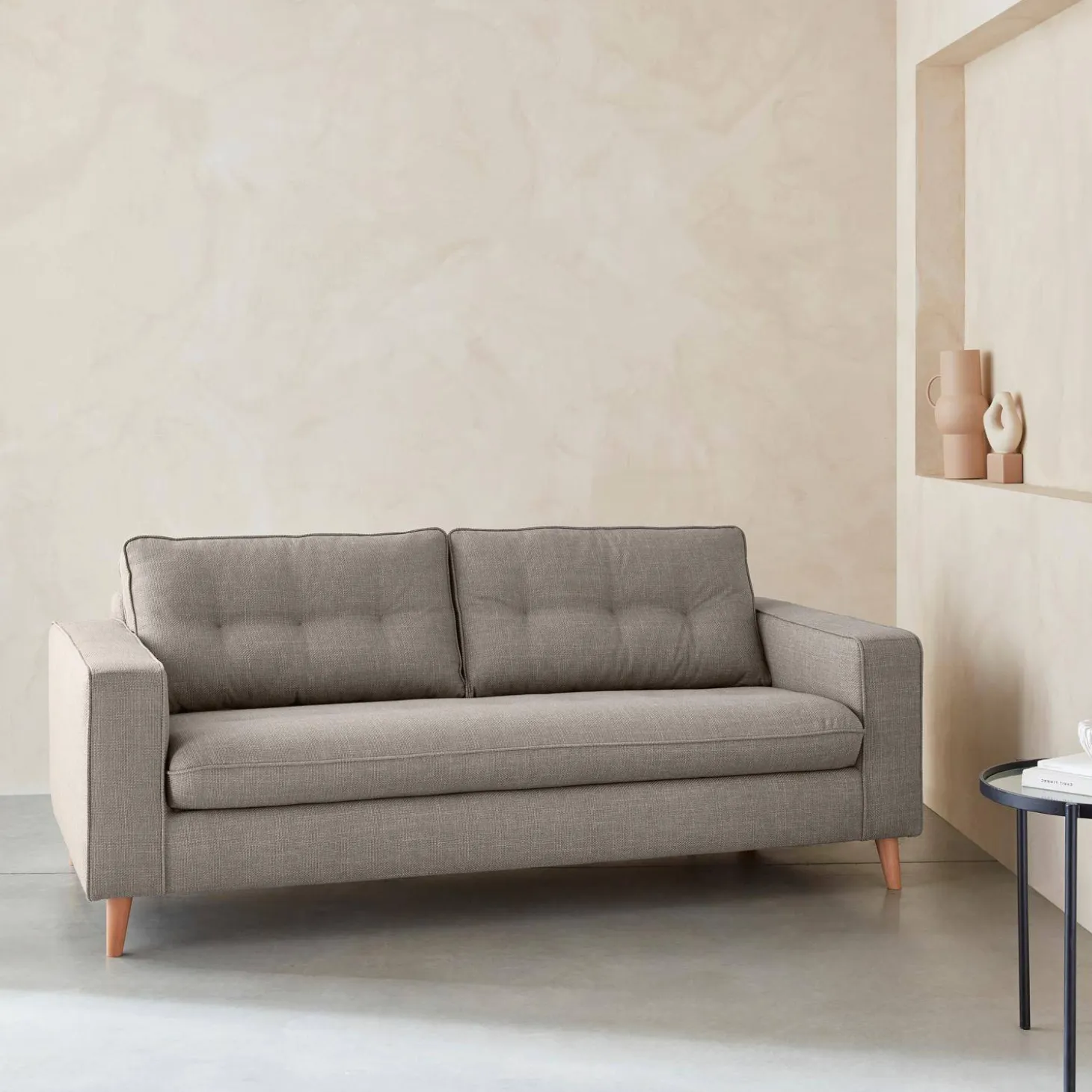 3-Sitzer Schlafsofa mit 12cm dicker Matratze