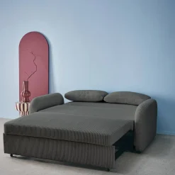 2-Sitzer Schlafsofa mit Cordbezug