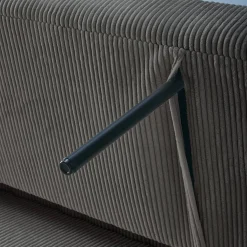 2-Sitzer Schlafsofa mit Cordbezug