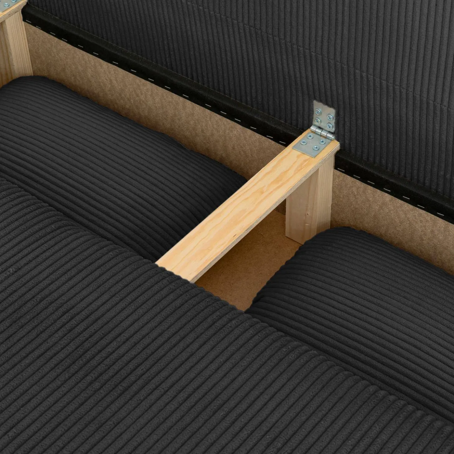 3-Sitzer Schlafsofa mit Cordbezug
