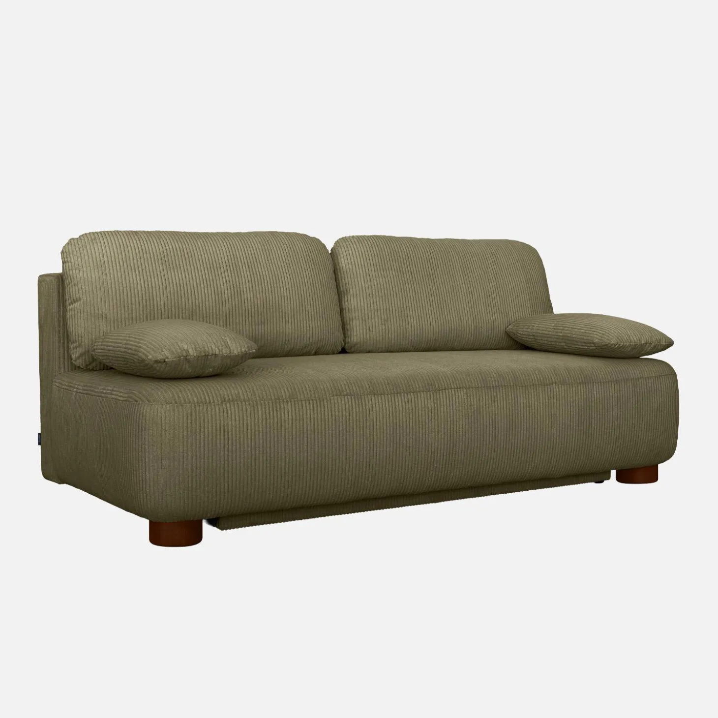 3-Sitzer Schlafsofa mit Cordbezug