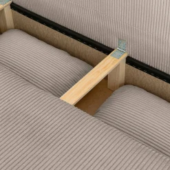 3-Sitzer Schlafsofa mit Cordbezug
