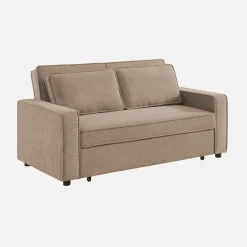 2-Sitzer Schlafsofa mit Cordbezug B 172,5 x T 91,5 x H 88,5cm