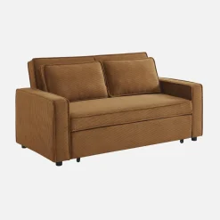2-Sitzer Schlafsofa mit Cordbezug B 172,5 x T 91,5 x H 88,5cm
