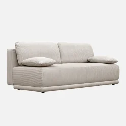 3-Sitzer Schlafsofa mit Cordbezug und Stauraum
