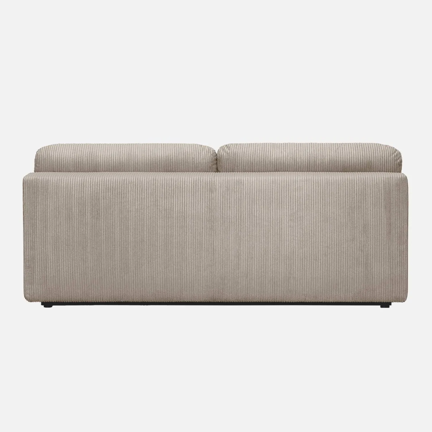 3-Sitzer Schlafsofa mit Cordbezug und Stauraum