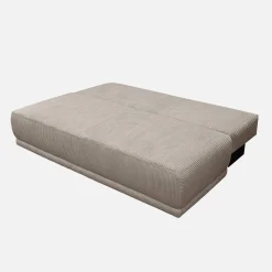 3-Sitzer Schlafsofa mit Cordbezug und Stauraum