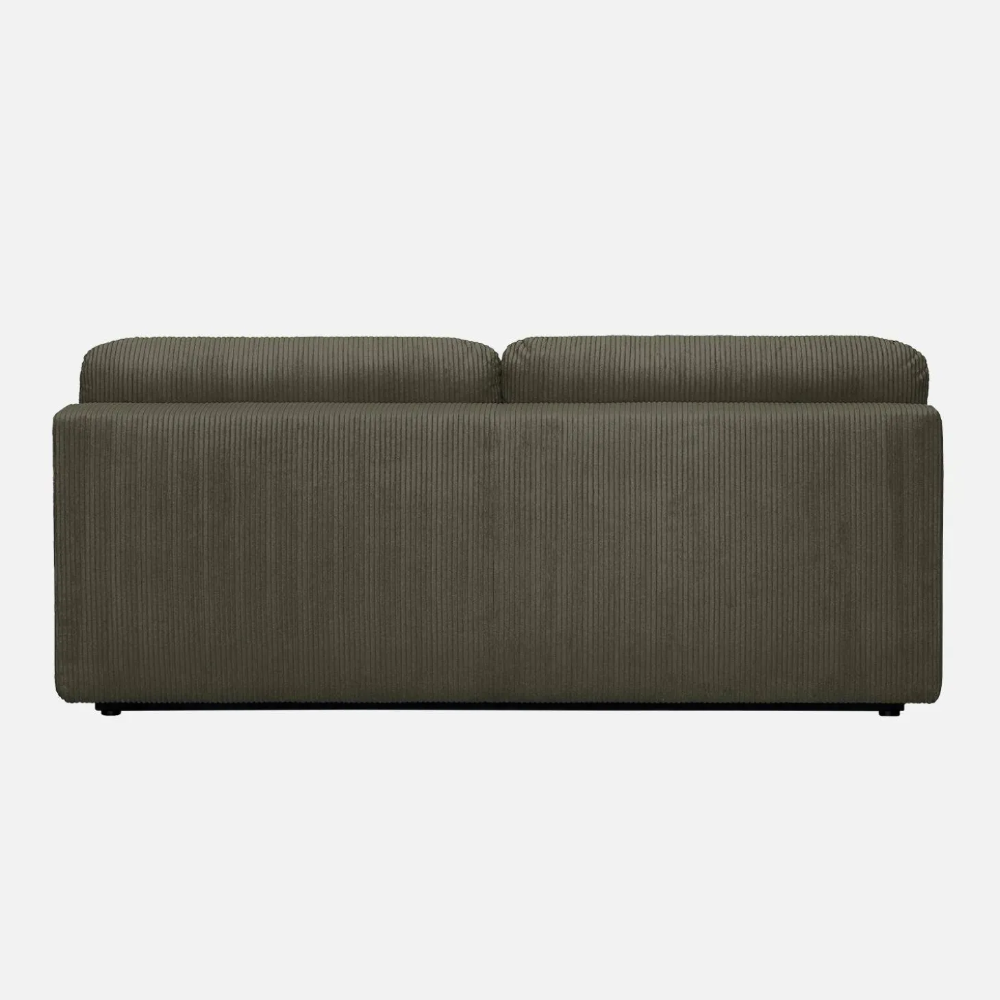 3-Sitzer Schlafsofa mit Cordbezug und Stauraum