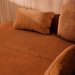 3-Sitzer Schlafsofa mit Cordbezug und Stauraum