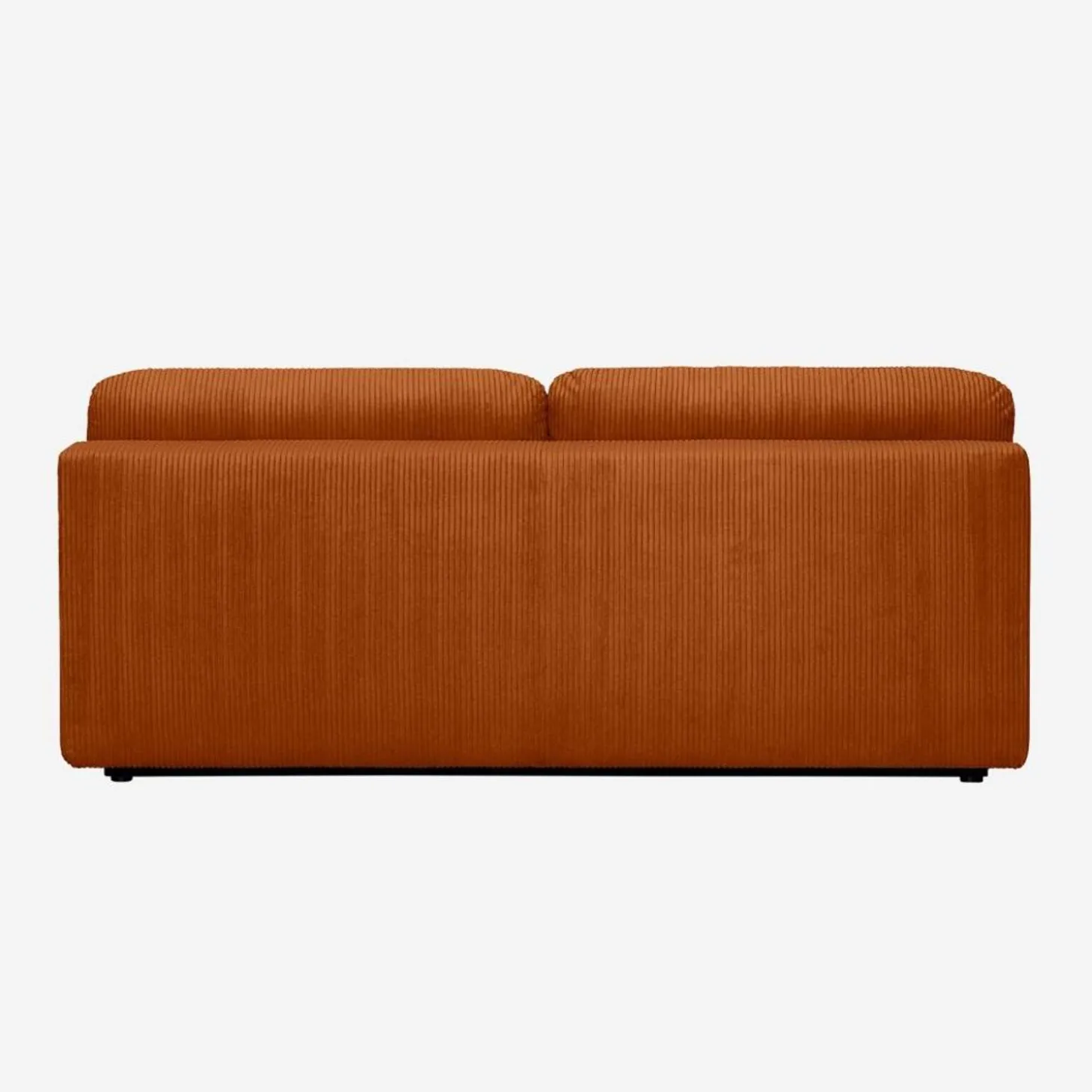 3-Sitzer Schlafsofa mit Cordbezug und Stauraum
