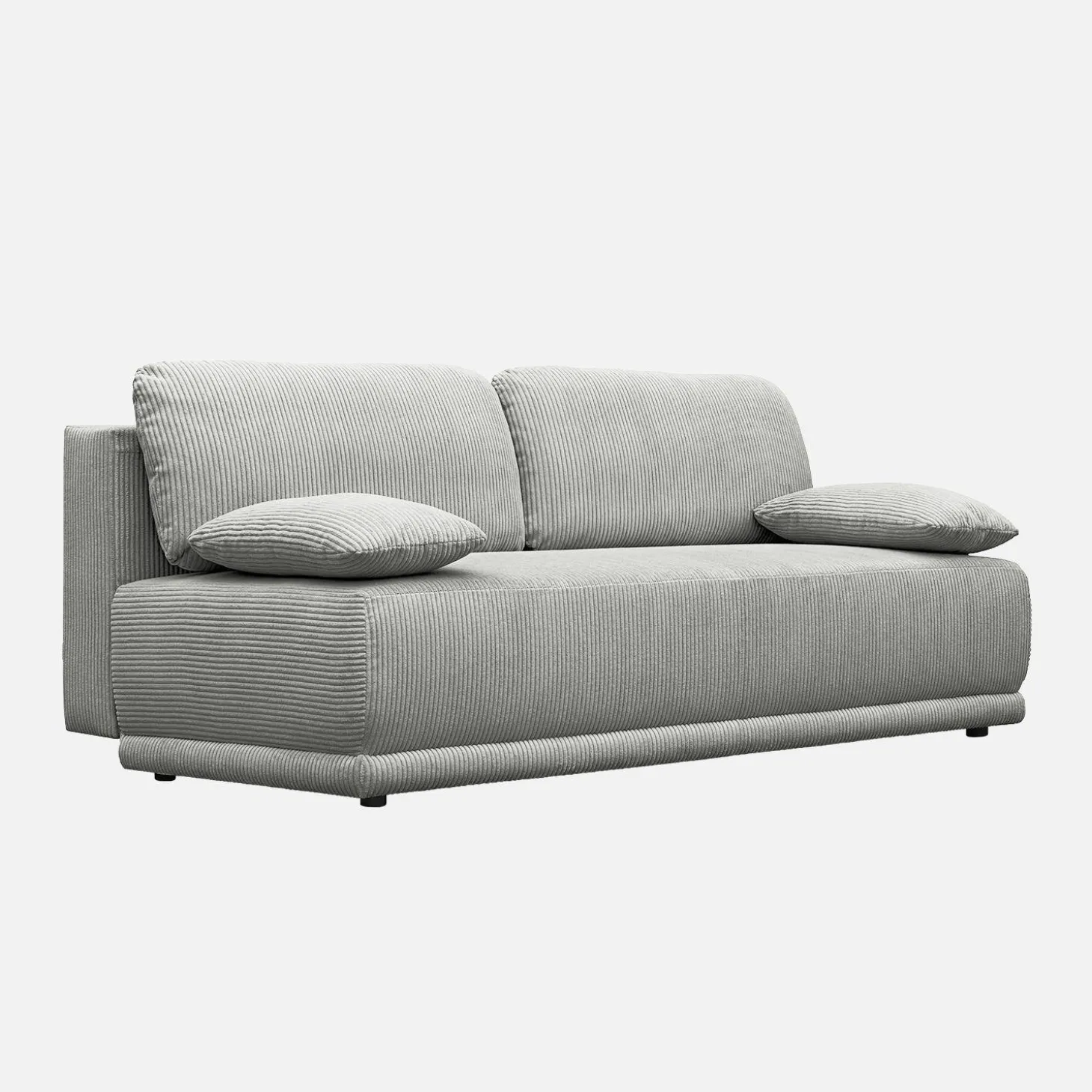 3-Sitzer Schlafsofa mit Cordbezug und Stauraum