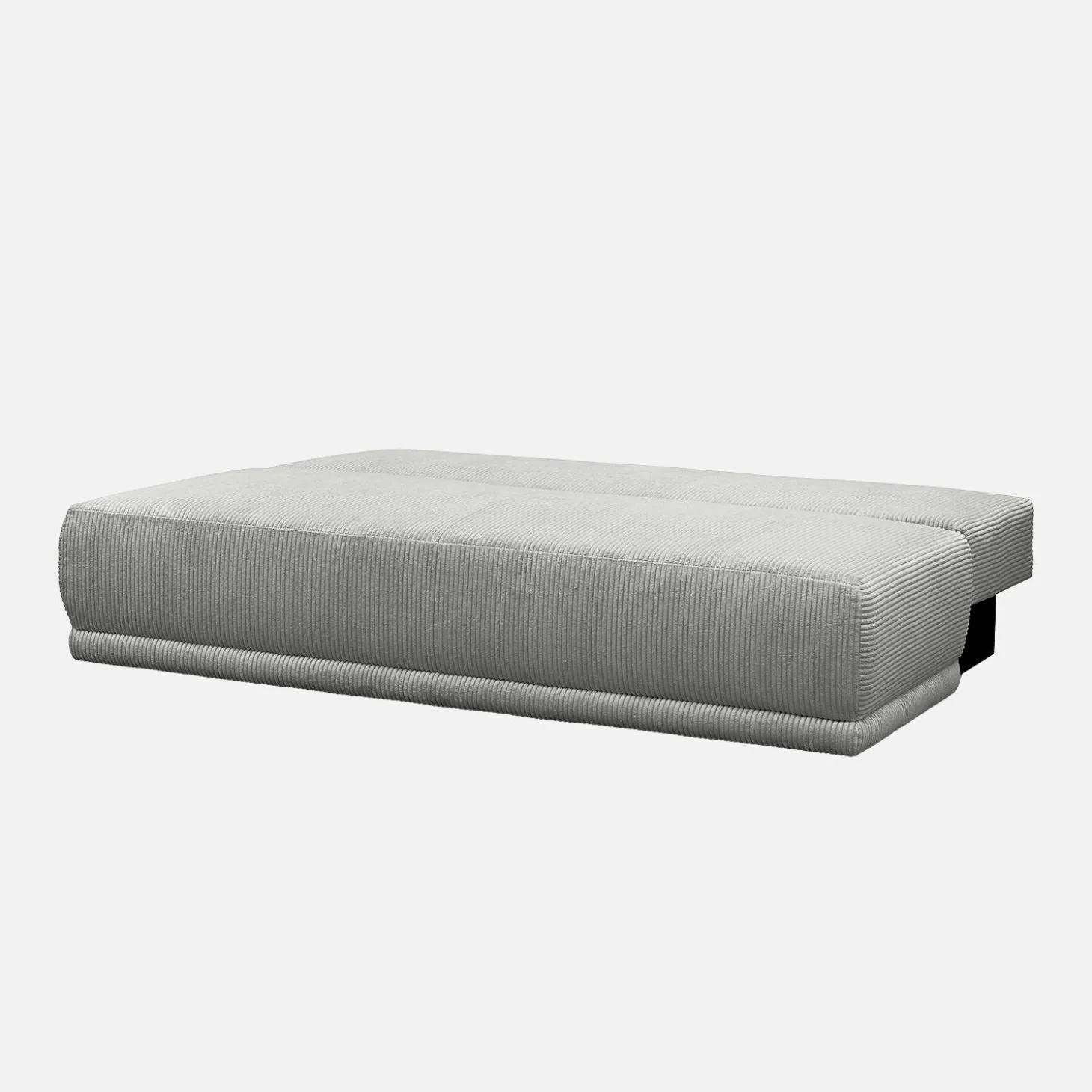 3-Sitzer Schlafsofa mit Cordbezug und Stauraum