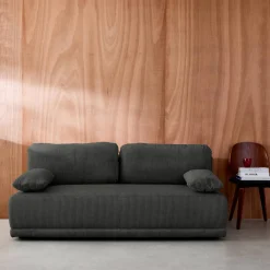3-Sitzer Schlafsofa mit Cordbezug und Stauraum