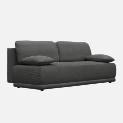 3-Sitzer Schlafsofa mit Cordbezug und Stauraum