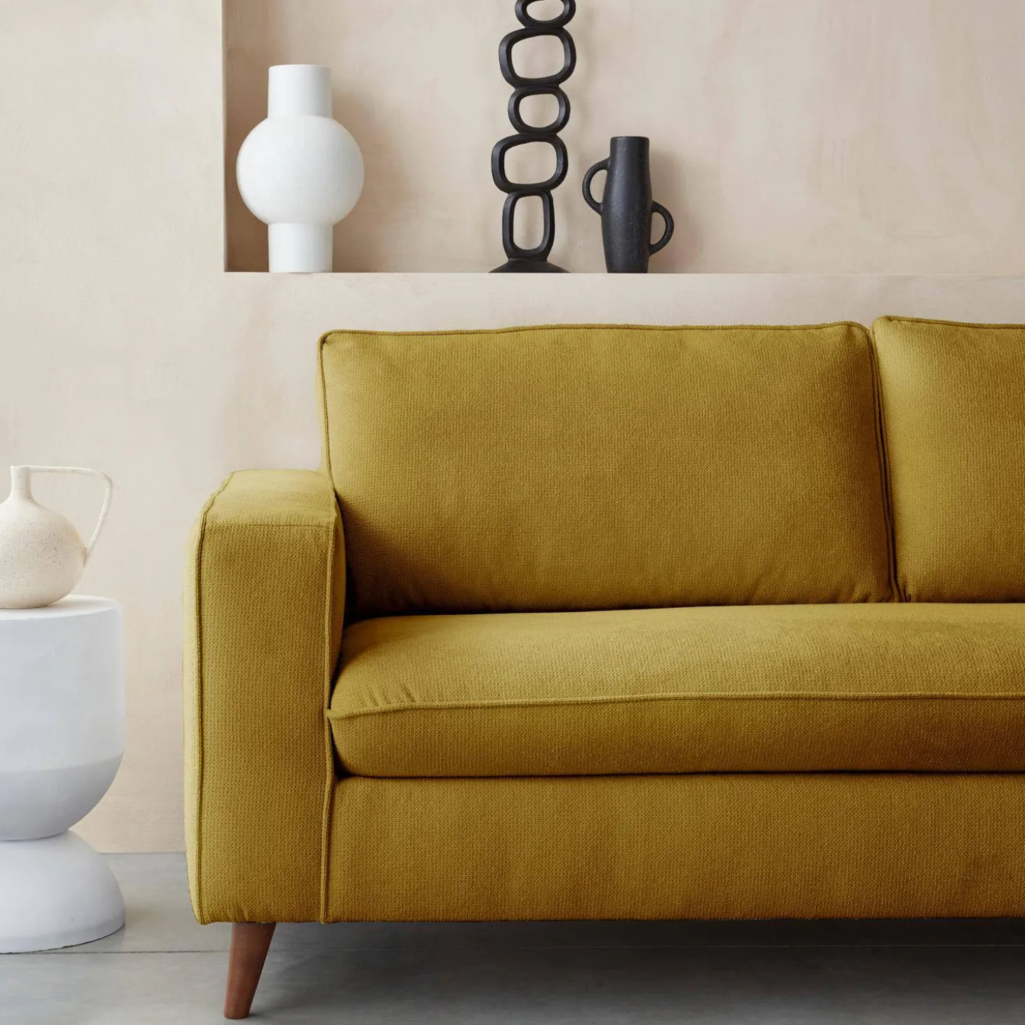 3-Sitzer Schlafsofa mit einer 12 cm dicken Matratze