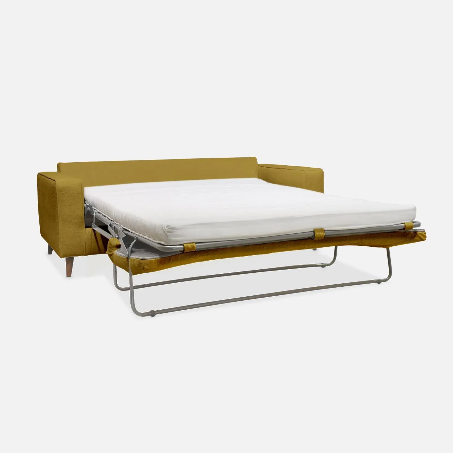 3-Sitzer Schlafsofa mit einer 12 cm dicken Matratze