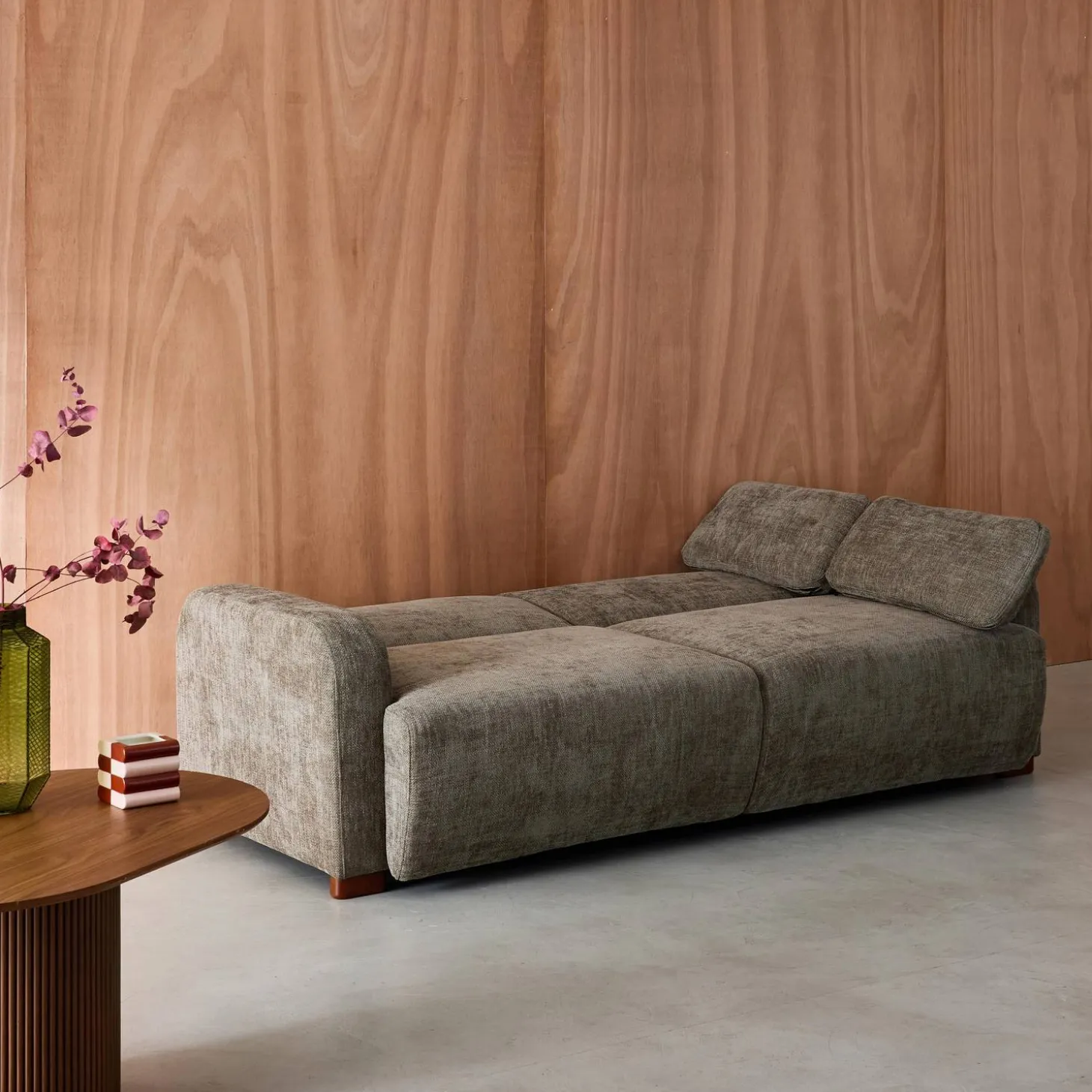 3-Sitzer Schlafsofa mit Stoffbezug