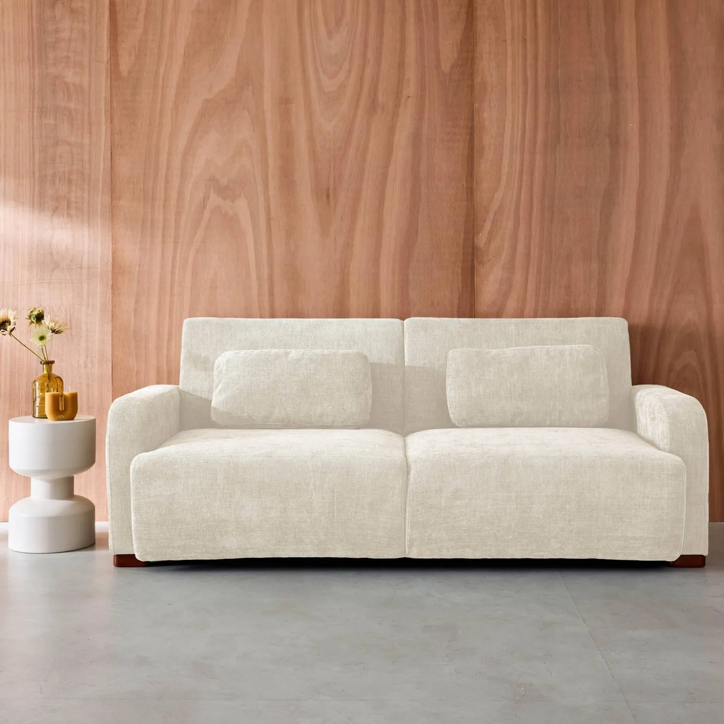3-Sitzer Schlafsofa mit Stoffbezug