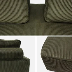 2-Sitzer Sessel für ein modulares Sofa - Cordbezug
