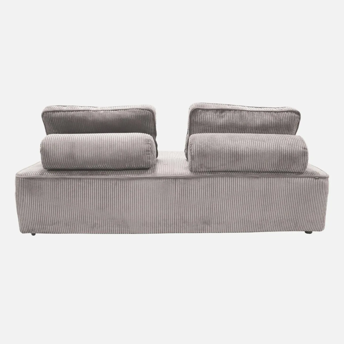 2-Sitzer Sessel für ein modulares Sofa - Cordbezug