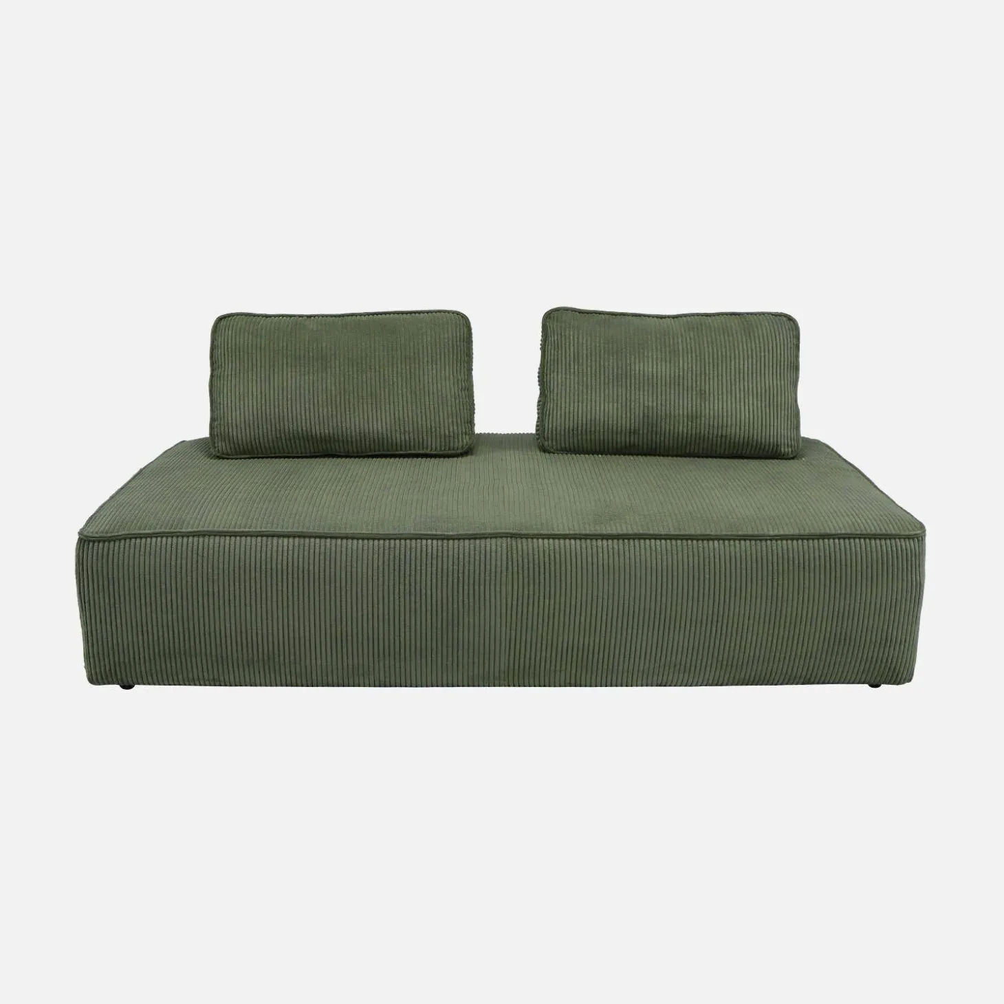 2-Sitzer Sessel für ein modulares Sofa - Cordbezug