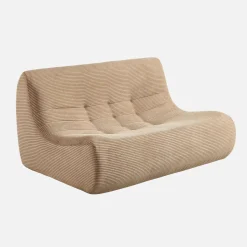 2-Sitzer Sessel mit Cordbezug