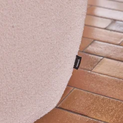 2-Sitzer Sessel mit strukturiertem Bouclé-Bezug