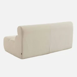 2-Sitzer Sessel mit strukturiertem Bouclé-Bezug