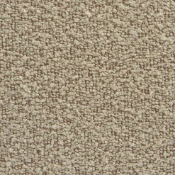 3-Sitzer Sitzgruppe mit Sofa, Sessel und Hocker, strukturierter Bouclé-Bezug