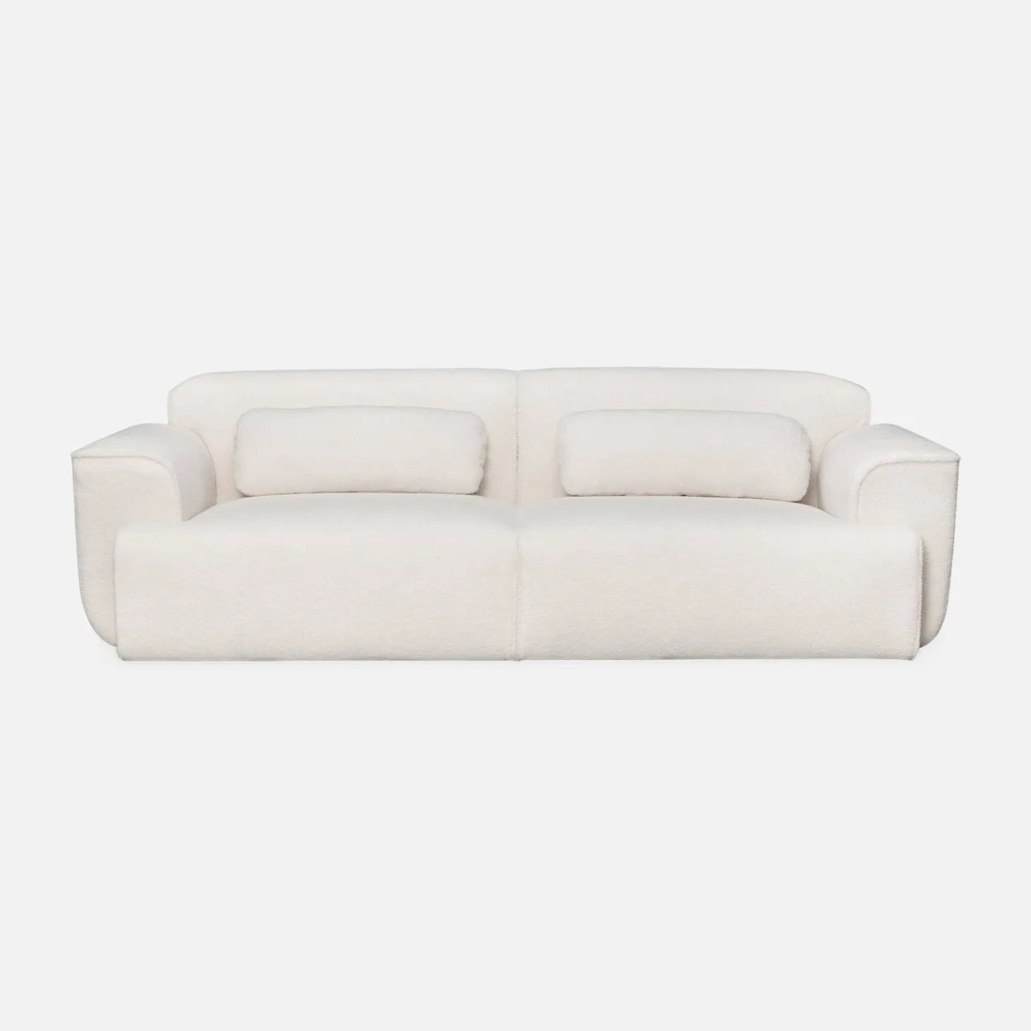 3-Sitzer Sofa Bouclé-Bezug