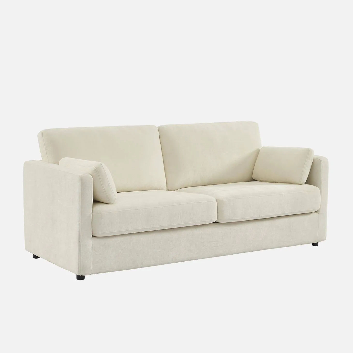 2-Sitzer-Sofa mit abnehmbaren Stoffbezügen