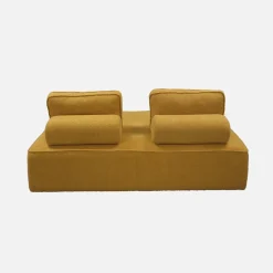 2-Sitzer Sofa mit Bouclé-Bezug für ein modulares Sofa