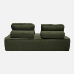 2-Sitzer Sofa mit Bouclé-Bezug für ein modulares Sofa