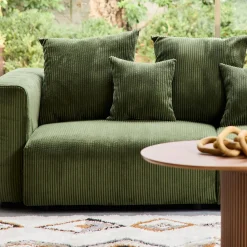 3-Sitzer-Sofa mit Breitcord-Bezug