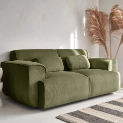 2-Sitzer-Sofa mit Cordbezug