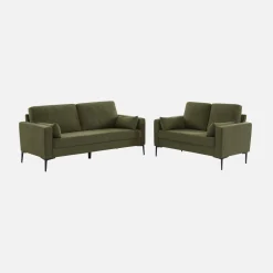 3-Sitzer-Sofa mit Cordbezug