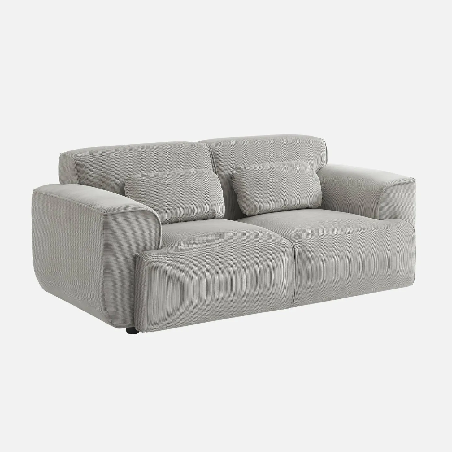 2-Sitzer-Sofa mit Cordbezug