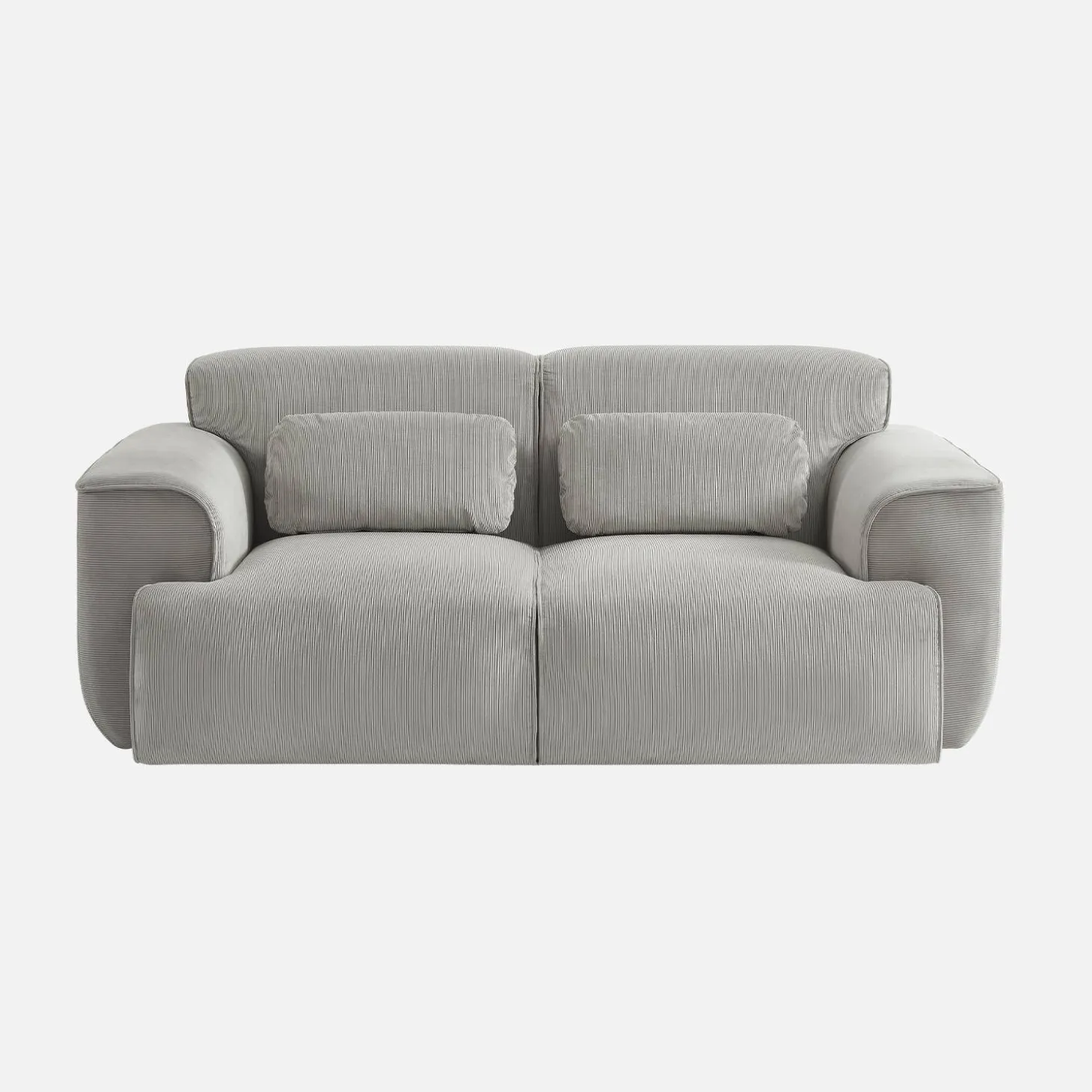 2-Sitzer-Sofa mit Cordbezug