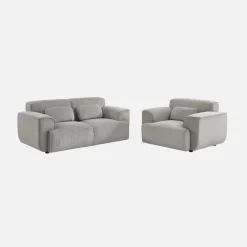 2-Sitzer-Sofa mit Cordbezug