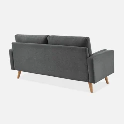3-Sitzer-Sofa mit kapitoniertem Bezug