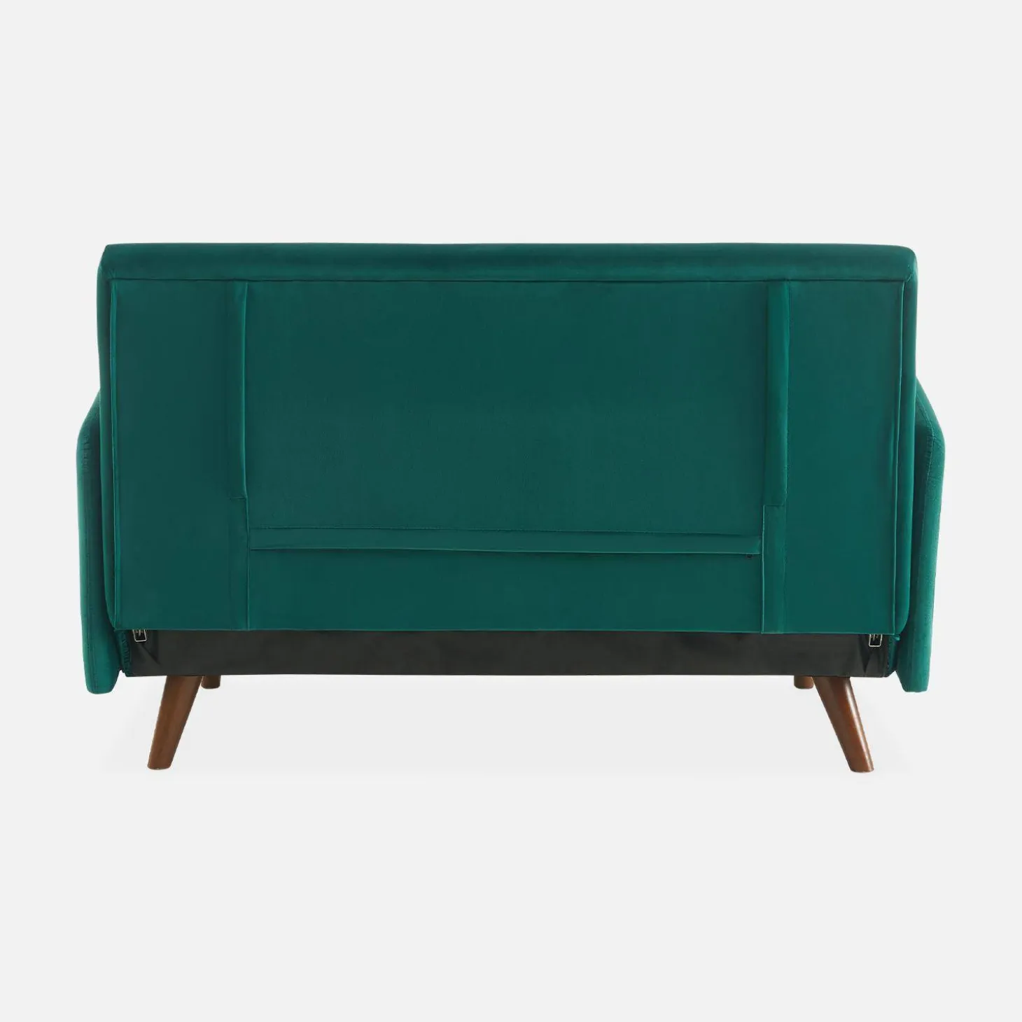2-Sitzer-Sofa mit Samtbezug