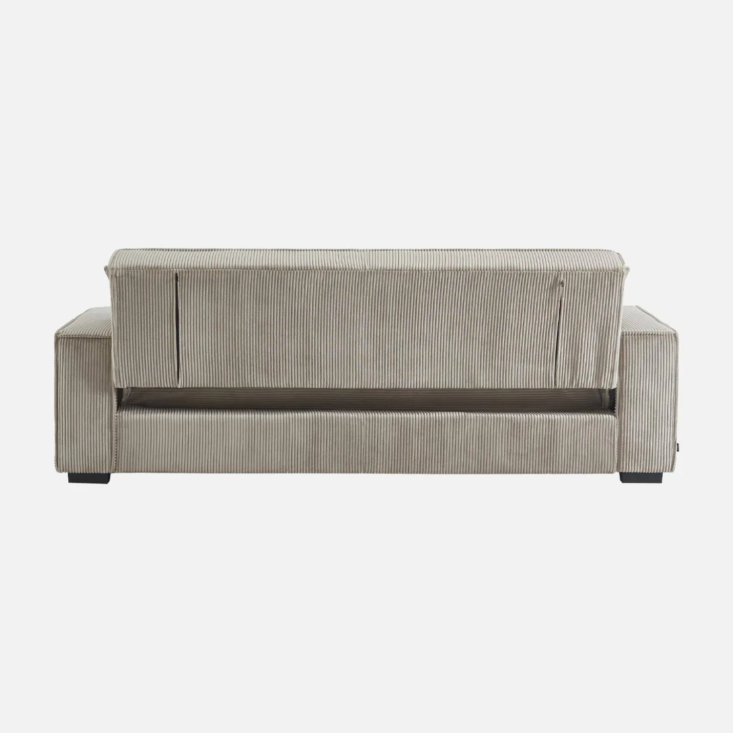 3-Sitzer-Sofa mit Schlaffunktion und Cordbezug