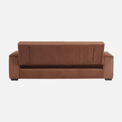 3-Sitzer-Sofa mit Schlaffunktion und Cordbezug